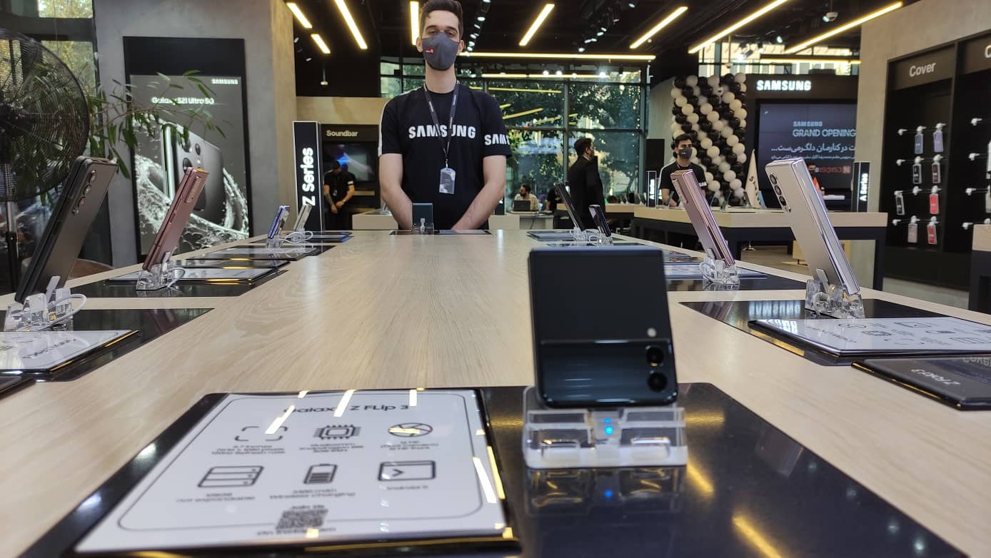 گزارش فروش سامسونگ در ایران - قسطونک